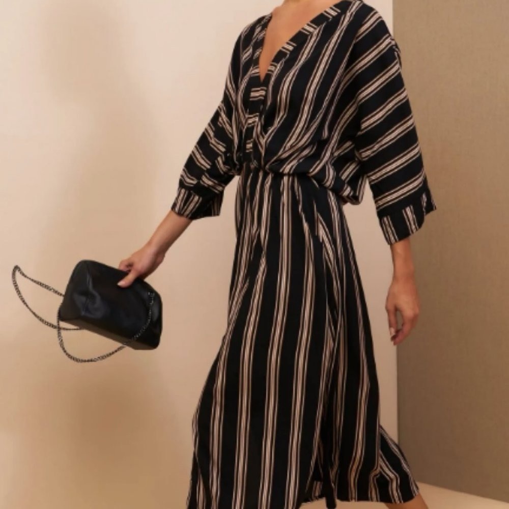 Aura striped dress (size XL)